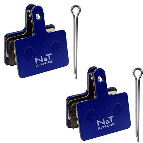 Noah And Theo 2 x NT-BP004/RS Bremsbeläge aus Kunstharz, für Shimano BR M315 M355 M365 M375 M395 M415 M416A M445 M446 M447 M465 M475 M485 M486 M486 M486 M495 M505 M506 M515LA M525 M575 M3050 M4050