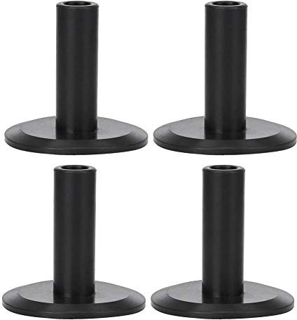 Keenso Base per Asta Portabandiera, 4 Pezzi Base per Asta per Bandiera Esterna in PVC Supporto per Asta per Base per Asta per Kayak Canoa