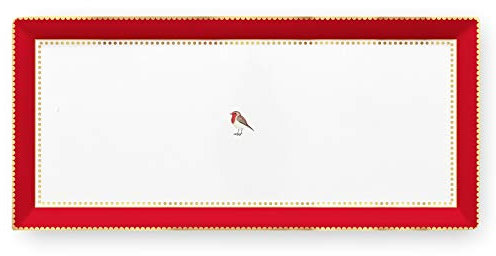 Pip Studio Love Birds Kuchenplatte rot/pink 33cm