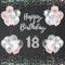 18. Geburtstag Mädchen Gästebuch - Happy Birthday 18 Jahre Mädchen: Gästebuch zum 18. Geburtstag. Geburtstagsgeschenk. Buch für Glückwünsche und Fotos der Gäste. Erinnerungsbuch zum ausfüllen.