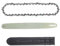 14 Chainsaw Guide Bar & Chain & Bar Cover 3/8''LP Pitch .050 Gauge 52 Drive Links (14'' 3/8''LP .050 Gauge 52DL)