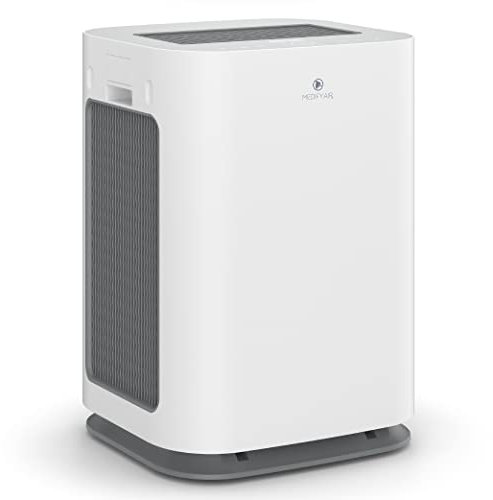 Medify MA-125 Air Purifier with True HEPA H14 Filter | 4,102 ft² Coverage in 1hr for Smoke, Wildfires, Odors, Pollen, Pets | Quiet 99.9% Removal to 0.1 Microns | White, 1-Pack