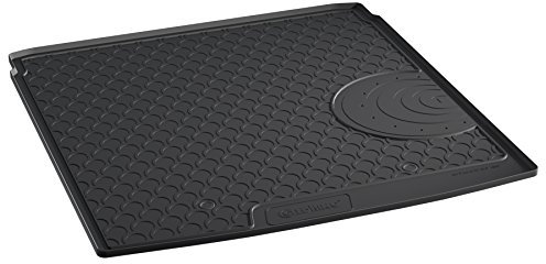 AROBA GL1005 Design Kofferraumwanne kompatibel mit Volkswagen Passat Limousine B6/B7 BJ. 3.2005-9.2014 Kofferraummatte passgenau erhöhter Rand schwarz