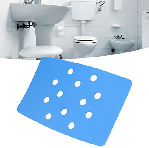 Restokki Duschsitzkissen, Duschstuhl-Kissen Rutschfestes Eva-Duschhocker-Kissen Aufklebbares Ventilations-Badestuhl-Kissen für Badezimmer