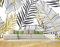Papier Peint Panoramique Feuilles D'Or Noir Et Blanc Papier Peint 3D Intissé Decoration Murale Chambre Salon