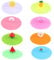 Lot de 8 couvercles en silicone pour verres à boire, anti-poussière, réutilisables, 10 cm
