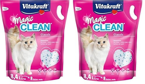 Magic Clean, 8,4 L, Cat (Lot de 2)