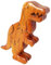 PHENOFICE Holzpuzzle 3D-Dinosaurier-Puzzle Dinosaurierspielzeug auseinander nehmen Spielzeug für Kinder kinderspielzeug Dinosaurier zusammenbauen Zusammengebautes Dinosaurierspielzeug Brown