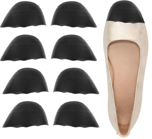 4Paar schuheinlagen für zu große schuhe, schuhfüller, schuhfüller für zu große schuhe,Geeignet für verschiedene Schuhtypen wie High Heels, Stiefel, Sportschuhe, etc