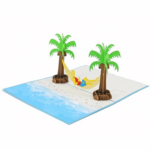 Favour Pop Up® - 3D Grusskarte zum Reisen oder Ruhestand für Mann, Freund, Vater, Kollege. TF021