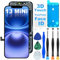 DIGI4U Bildschirm Ersatz für iPhone 13 Mini Display, 5,4'' 𝟯𝑫 𝑻𝒐𝒖𝒄𝒉 𝑻𝒓𝒖𝒆𝑻𝒐𝒏𝒆 LCD Bildschirm für iPhone 13 Mini Display Bildschirm Ersatz Digitizer Reparaturkits
