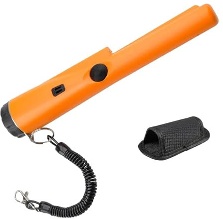 Metal detector, pinpointer, metal detector, eroe manuale, ricerca portatile ad alta precisione, per puntatore manuale per adulti, bambini