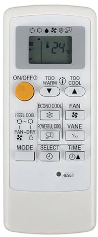 1 Control Remoto for Aire Acondicionado Mitsubishi MP04B, MP04A y MP2.