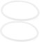 SMASOLO 2pcs Food Box Sealing Ring Silicone Gasket for Insulated Lunch Boxes and Seal for Hot Meals Compatible with Bento Food Storage Needs