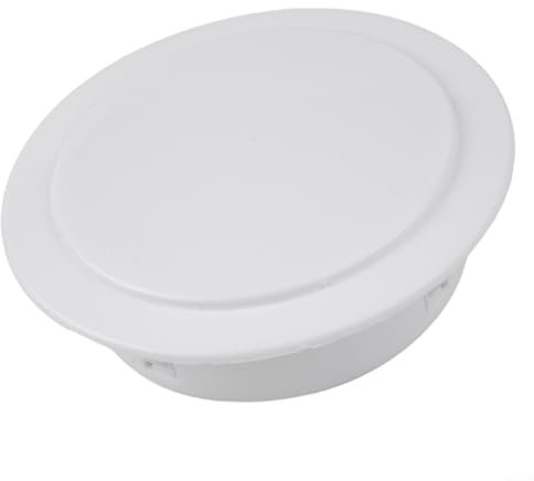 2 Stück 100 mm OD Loch, Deckenabdeckplatte, runde elektrische Abdeckung, blanko, kreisförmige Wandplatte, dekorative Wandlochabdeckung