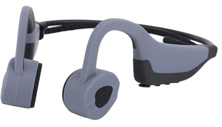 Cocoarm MP3-Knochenleitungskopfhörer mit Ti-Legierungsrahmen, 16 GB Speicher, Touch Control, 12 Stunden Wiedergabe, für Sport