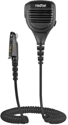 radtel Heavy Duty Waterproof Speaker Mic for RT-950 RT-950 PRO Radios, Noise-Cancelling Walkie Talkie Microphone(New Version)