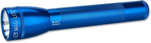 Mag-Lite ml25lt de S3115 LED de linterna 3 C de Cell, aluminio, Azul, 4.3 x 21.9 X 4.3 cm