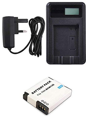 AAA PRODUCTS Charger and Battery for Panasonic Lumix DMC-ZS27, DMC-ZS30, DMC-ZS35, DMC-ZS40, DMC-ZS45, DMC-ZS50 Camera - Charger for DMW-BCM13PP, DMW-BCM13, DMW-BCM13E Battery