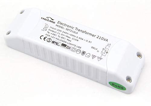 ORIGINAL ! Eaglerise SET210LS - 12V 50-210 WATT Halogen Transformator Dimmbar (Baugleich EET210LK)