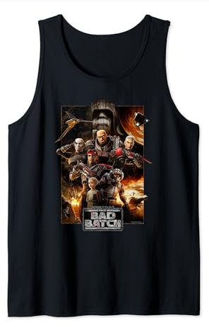 Star Wars The Bad Batch Series Poster Tank Top