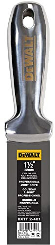 DEWALT 2-401 Couteau à joints en acier inoxydable, paquet de 1