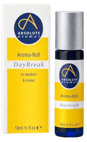 Absolute Aromas Daybreak Aroma-Roll Roller Ball - Contains 100% Pure, Natural Lemon, Orange and Ylang Ylang Essential Oil
