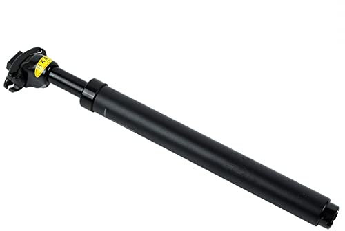 DONGKER Federsattelstütze, SP-380 Gefederte Aluminium Sattelstütze mit 27,2, 30,9 oder 31,6 mm Durchmesser und 350mm Länge für E-Bike, MTB, Downhill, Trekking Citybike