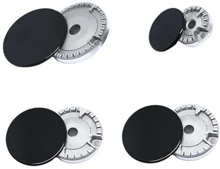 Anakel Home Kit Tapeta y Quemador para Cocina de Gas, 4 unidades