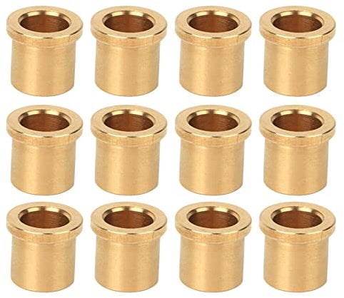 Bronzebuchse, 12Pcs 8/6 Selbstschmierende Lagerhülse, Innendurchmesser 6 mm, Außendurchmesser 8 mm, Länge 8,5 mm, Ersatzkits für Industrieroboter