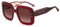 Carolina Herrera Unisex Ch 0010/s Sunglasses, LHF/3X Burgundy, 52