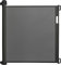 NAIZY Treppenschutzgitter Rollo Ausziehbar Türschutzgitter 87 x 0-150 cm Absperrgitter Treppenschutzrollo Baby Türschutzrollo Geeignet für Treppen Türen Innen & Außen, Schwarz