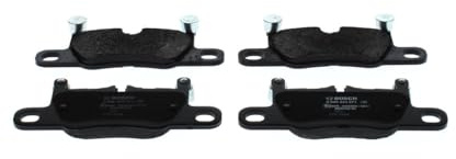 BOSCH Bremsbelagsatz, Scheibenbremse 0986424971 | Kompatibel mit: PORSCHE CAYENNE, CAYENNE Coupe