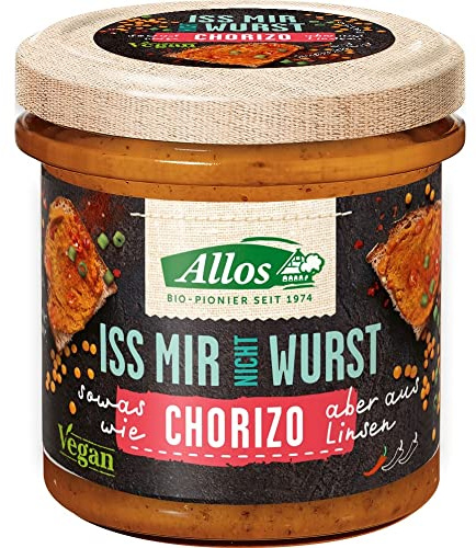 ALLOS Iss mir nicht Wurst, vegane Chorizo, 135g (12er Pack)