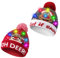 TAGVO LED leuchten Hut Mütze Stricken, Bunte LED Xmas Weihnachten Hut Mütze, Winter Schnee Hut Pullover hässliche Urlaub Hut Beanie Cap
