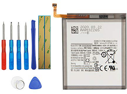 Vvsialeek EB-BG980ABY Batterie de rechange compatible avec Samsung Galaxy S20 SM-G980 SM-G980F avec kit d'outils gratuits