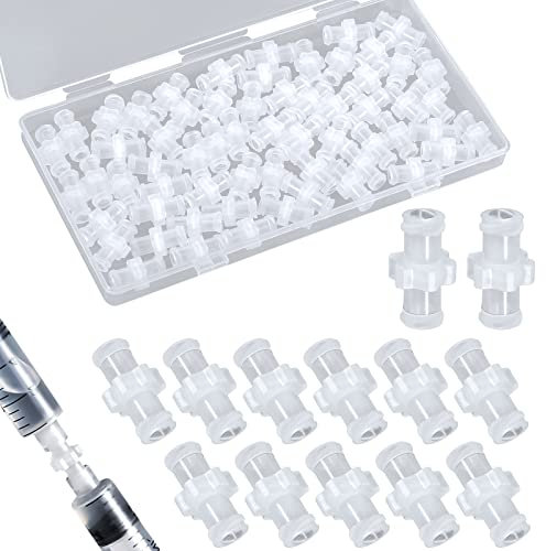 60 Luer Lock Anschluss Luer Lock Adapter Weiblich Luer-Lock-Spritzen-Luer-Lock-Anschluss auf Spritzenkupplungsadapter Luer-Lock-Anschluss-Kit
