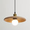 Chrasy E27 Retro Vintage Klassiker Holz Pendelleuchte Esstischlampe Beleuchtung Suspension Vintage E27 Industrial Holz Deckenleuchte Pendelleuchte Beleuchtung (Hölzernes)