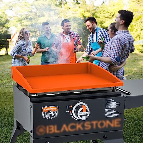 Verbesserte Grillmatte Buddy Grill für Blackstone 43.2 cm Grillplatte, vollständig umlaufende Silikon-Grillmatte 43.2 cm, Insekten, Blättern und Schmutz