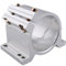 Support de moteur CNC, pince de support de montage de moteur de broche de diamètre 65 mm 80 mm avec jeu d'outils de vis for machine de fraisage de gravure CNC de broche (Color : Silver, Size : 65mm