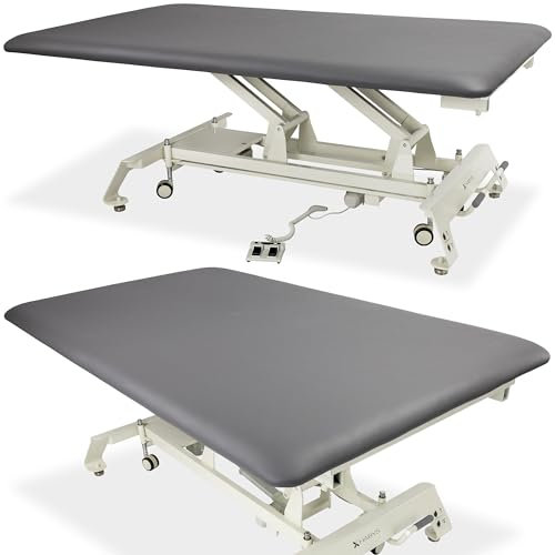 HABYS Evero Bobath | Elektrische Massageliege Behandlungsliege Therapieliege Massagebank | für die Bobath- und Vojta-Therapie | Höhenverstellbare | 200 x 120 cm