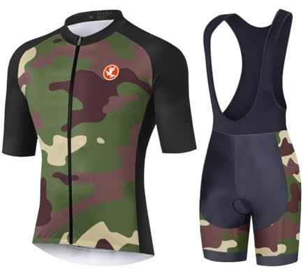 UGLY FROG Bike Wear Cycling Jersey Mens Short Sleeve Set Breathable Quick Dry Bike Shirt bib Shorts Cycling Suits Classic Cycling Clothing