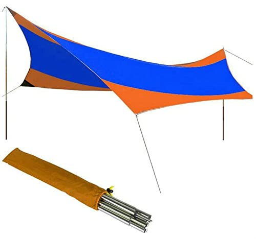 Outdoor Camping Zelt Strandschirm Wasserdicht Vorzelt Zelt Full Set für Party Angeln Wandern