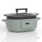 Magnifique Multi Cooker, 4 Litre, Programmable 8-in-1 Cooker, Dutch Oven, Pasta, Wooden Spoon, Non-Stick Coating, Oven Safe up to 500°C, Olive Green
