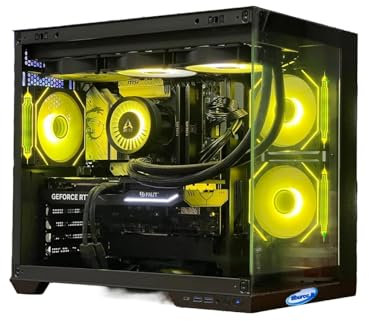 Tiburcc Gaming PC Ryzen 5 7500F- Radeon RX 7700XT 12GB - M.2 1TB nvme GEN4 - Ram 32GB DDR5 - B650 WIFI Bluetooth - Liquido 360mm