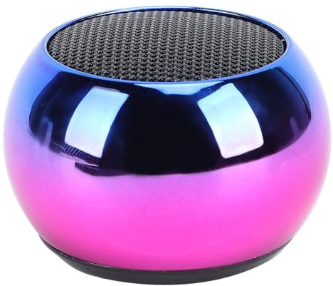 BT 5.3 Chip Mini Speaker with 360° Surround Sound Powerful Bass Immersive Listening Experience, Portable Small Speaker for Outdoor, Aluminum Alloy Material BT Distance Up to 10m