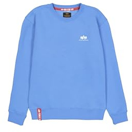 Alpha Industries Herren Basic Small Logo Sweatshirt