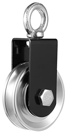 LAPYAPPE 1stück Lifting Pulley Für Krafttraining Strapazierfähige Seilrolle Mit Lager Fitness Zubehör Für Zug Hebeanwendungen Für Gym Und Home Fitness