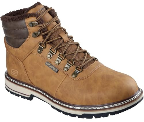 Skechers Herren Corado MemphisWanderstiefel | Skechers CORADO: Der wasserfeste, warm gefütterte Herren-Boot mit Relaxed Fit und Memory Foam Komfort.