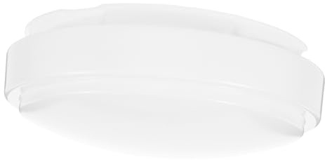 HOUDERCO Ceiling Lamp Shade Round Protector Covers for Kitchen and Bathroom Replacement Light Covers Stylish Design Circular Shape Opening